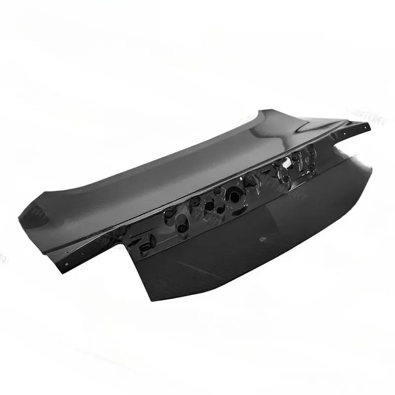 Mustang Carbon Fiber Trunk Lips for 2024+ Mustang Modified OEM Style Carbon Trunk Lid Spoiler