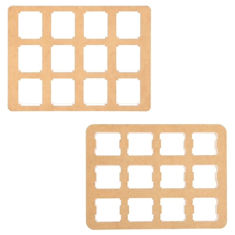 Tester Base Acrylic Plate for Cherry MX Storage Display Board Tester Base 12/16/25 Switches