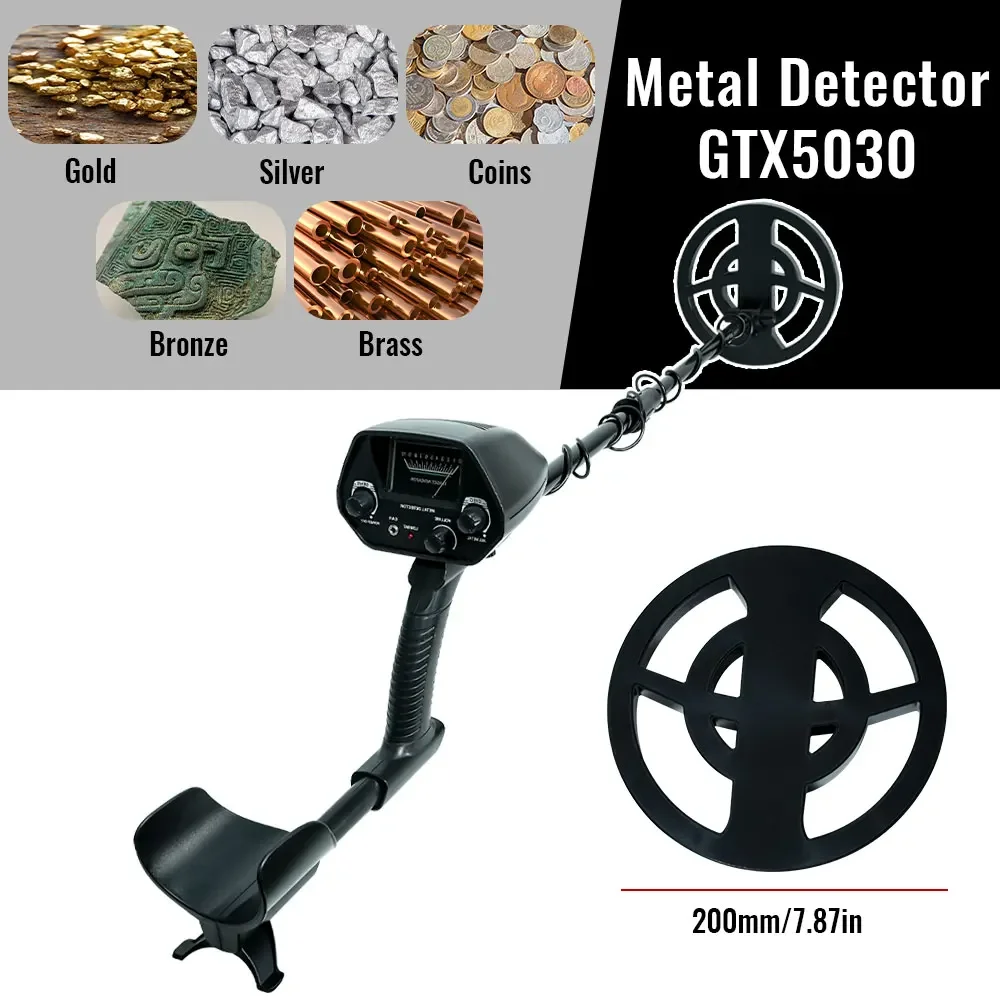 Heißer Verkauf Unterirdischer Metalldetektor GTX5030 Schatzjäger Goldschaltung Metales HEIßER VERKAUF Erkennung von Gold, Münzen, Schatzsuche