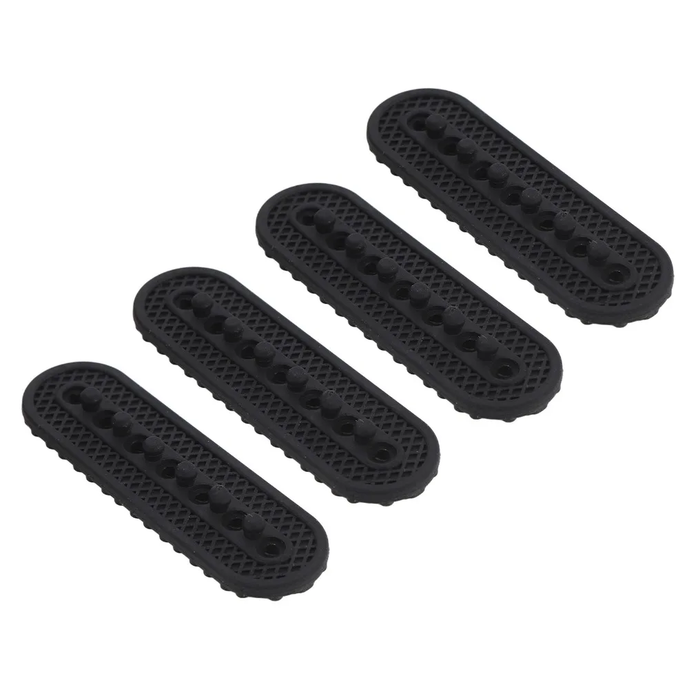 4Pcs Lightweight Silicone Cap Buckle 7-hole Durable Hat Adjuster Telescopic Flexible Baseball Cap Buckle Cap DIY