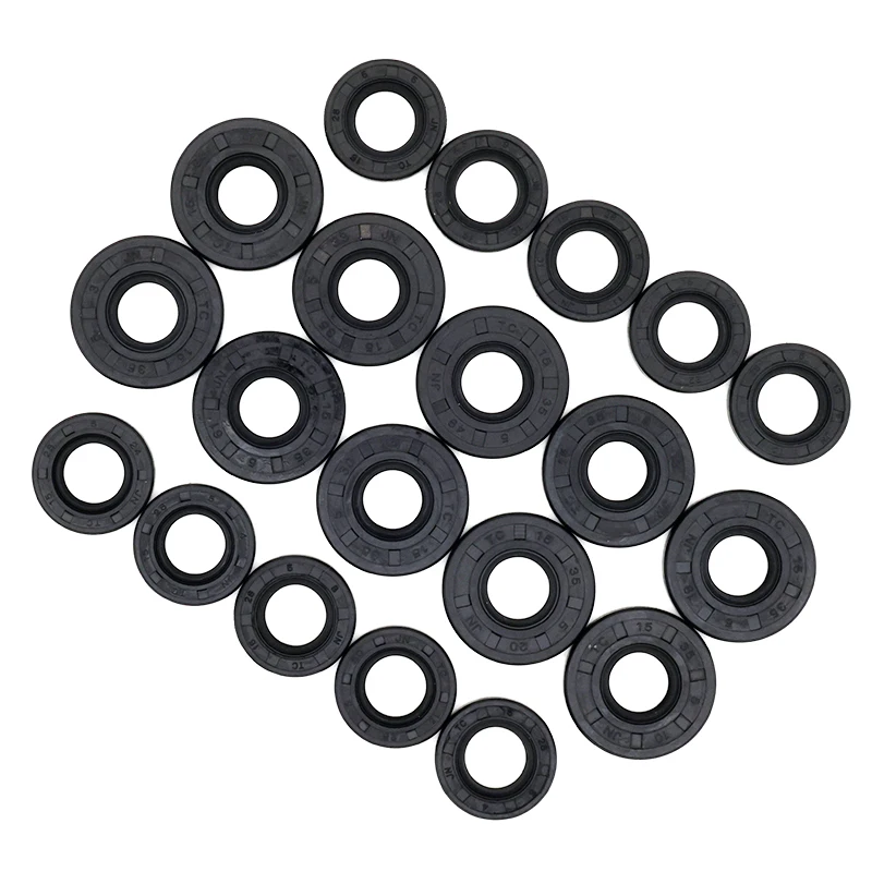 10 kit de vedação de óleo de motosserra 4500 5200 5800 peças de ferramentas de jardim acessórios de motosserra