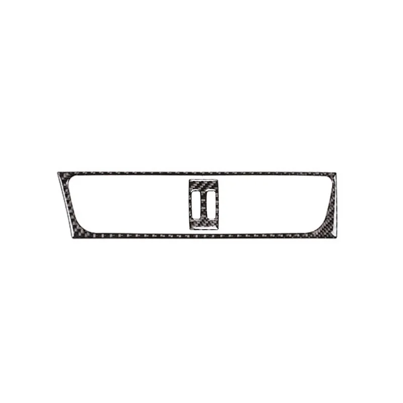 For Audi A4 B8 2009 2010 2011 2012 2013 2014 2015 Carbon Fiber Car Styling Inner Center Console Air Vent Outlet Cover Frame Trim