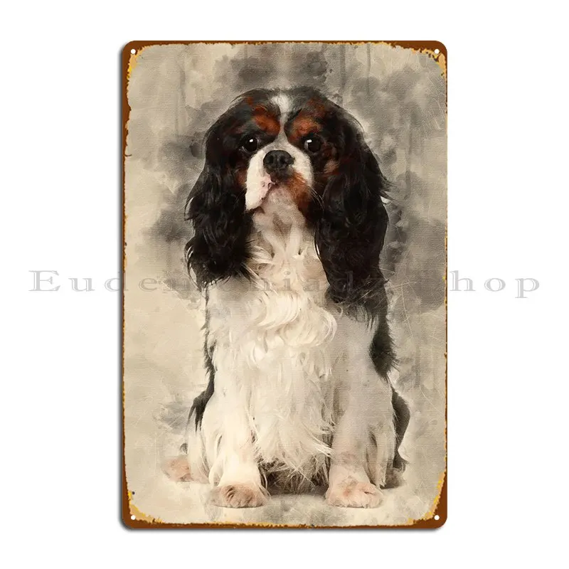 Cavalier King Charles 2 Ye Metal Plaque Poster Pub Customized Wall Cave Personalized Bar Tin Sign Poster