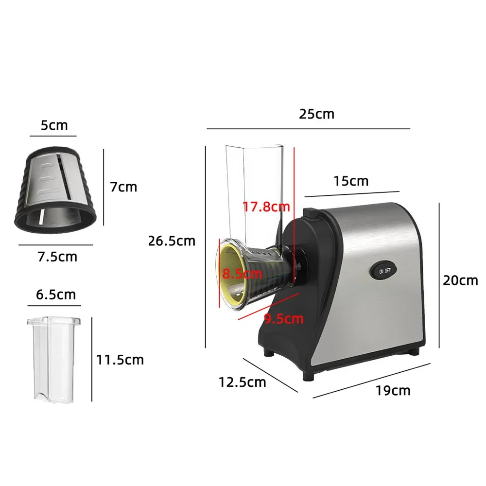 Multi-functional vegetable cutter 1PC slicing and shaving 6 in 1 household commercial stainless steel kitchen supplies