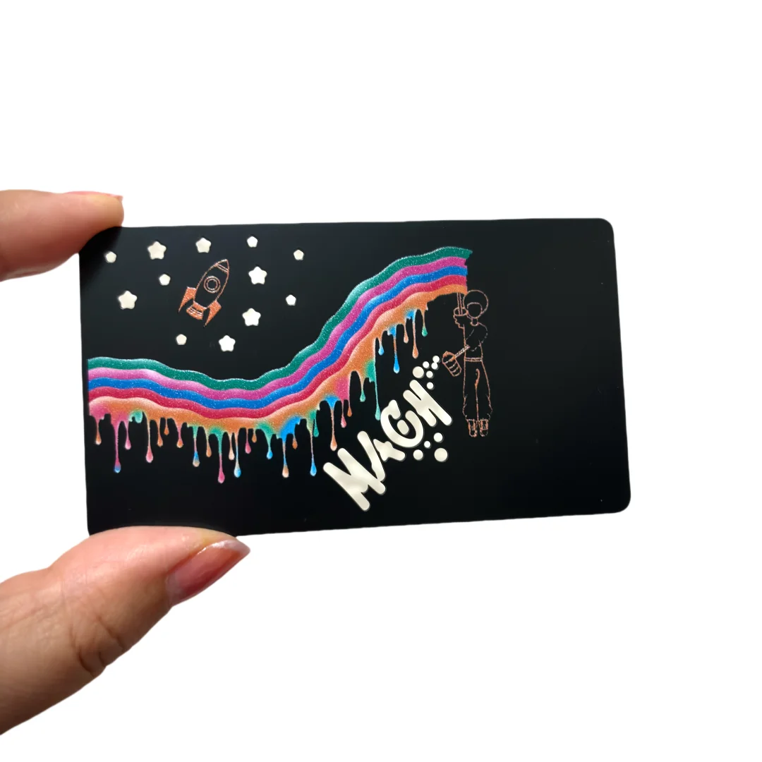 Customized inquiry Custom Printing Metal Business Card Luxury Gold Stainless Steel Metal Name Card