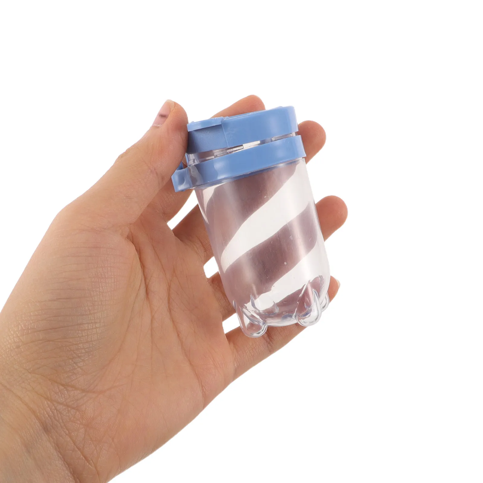 

10Pcs Plastic Insect Viewer Box: Clear Observation Tank with Hanging Loop Portable Bug Container for Children's Outdoor
