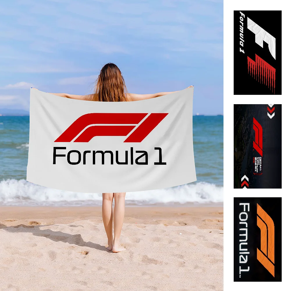 

F-F1 F-Formula Пляжное полотенце из микрофибры Впитывающее быстросохнущее мягкое полотенце для йоги и плавания Курортное полотенце для альпинизма