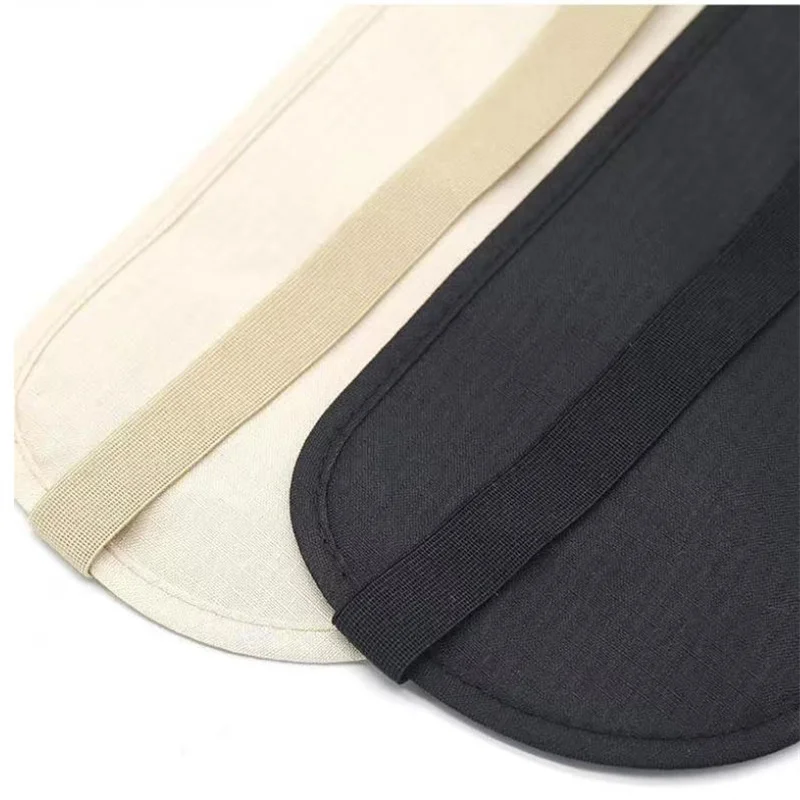 1/2pcs Invisible Travel Chest Pack -Discreet Waist Bag for Money & Valuables Hidden Security Wallet with Belt Pouch for Passport