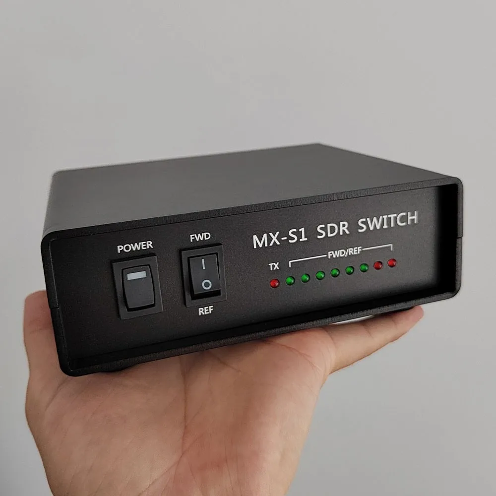 AISANRAY MX-S1 100 واط DC-60Mhz SDR التبديل SDR TX RX التبديل لإضافة عرض الطيف إلى جهاز الإرسال والاستقبال القديم الخاص بك