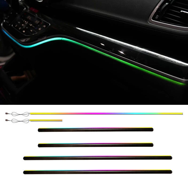 Premium RGBIC Car Ambient Light Symphony LED Strip Interior Atmosphere Lighting For Odyssey/ELYSION 2015-2026