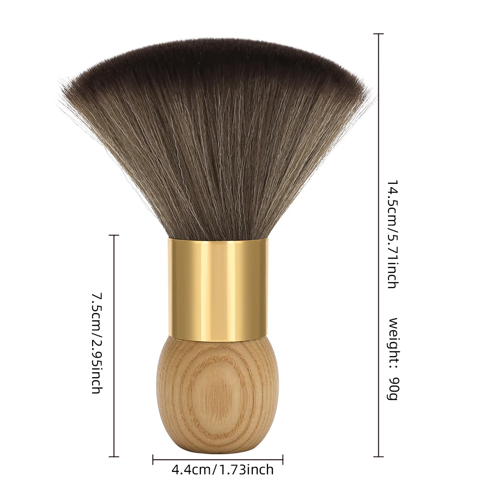 Professional Barber Duster Neck Face Brush