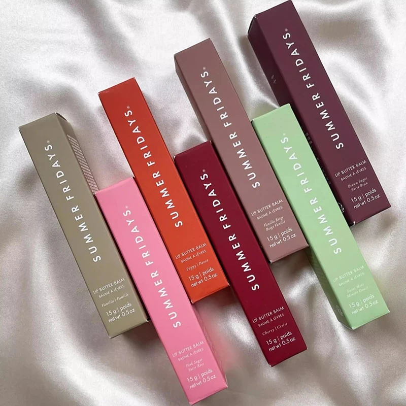 Mini juego de gelos de verano, bálsamo labial, pastel de cumpleaños, brillo de labios de cereza, bálsamo labial hidratante, labios suaves y suaves, cosméticos, maquillaje, cuidado de los labios