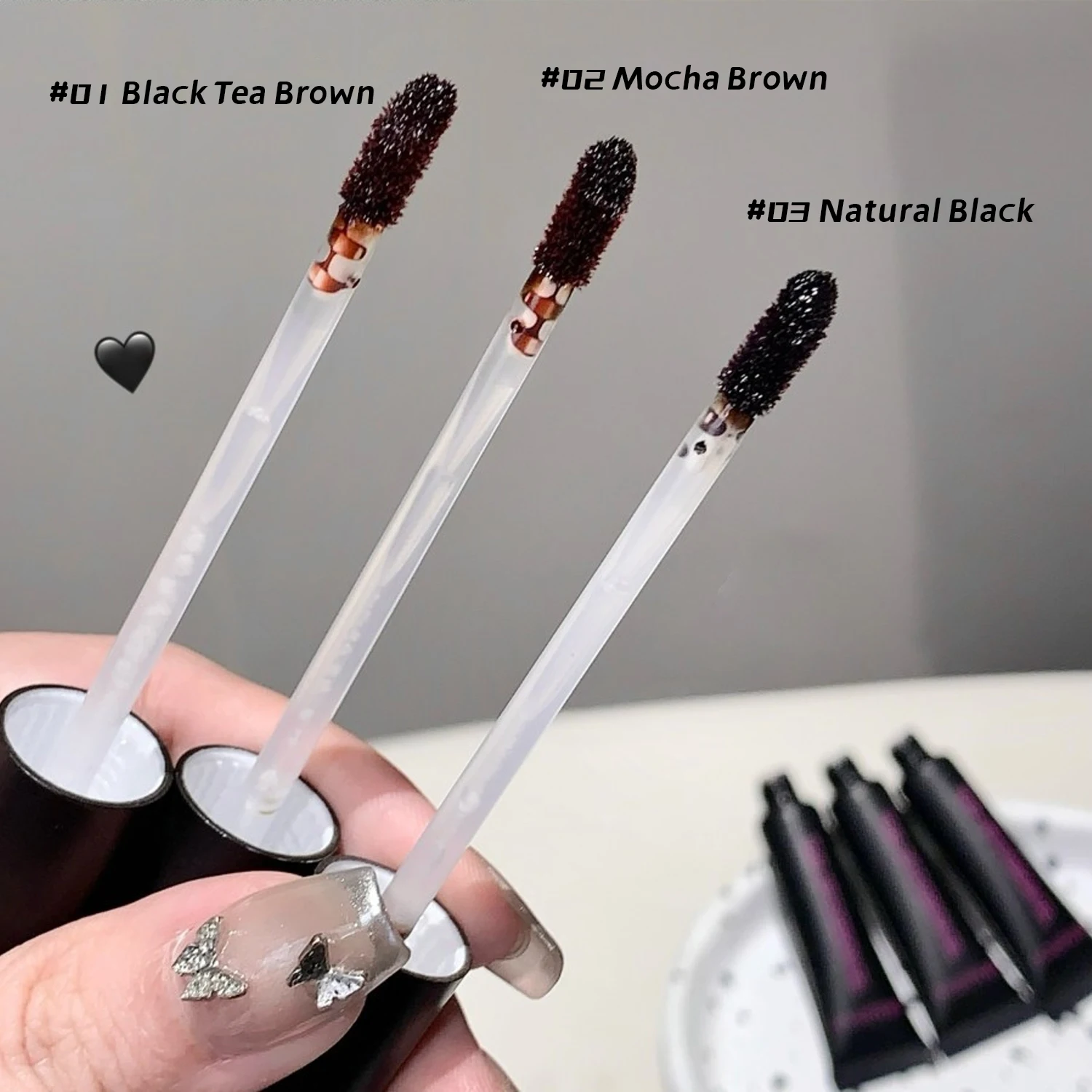 Tearing Off Eyebrow Gel Makeup Semi-Permanent Waterproof Long Lasting Tattoo Tint Sweatproof Peel Off Dye Eyebrow Cream Cosmetic