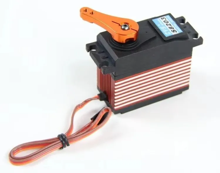 CNC เครื่องจักรกลที่มีความแม่นยําโลหะทั้งหมด 17 ฟันพวงมาลัย servo arm สําหรับ 1/5 ROFUN HPI BAJA 5B 5T 5SC