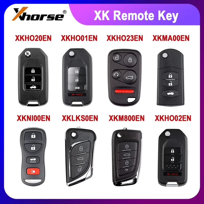 

1PCS Xhorse 2nd Generation Wire Remote Key XKHO23EN XKNI00EN XKHO20EN XKHO01EN XKHO02EN XKLKS0EN XKM800EN XKMA00EN