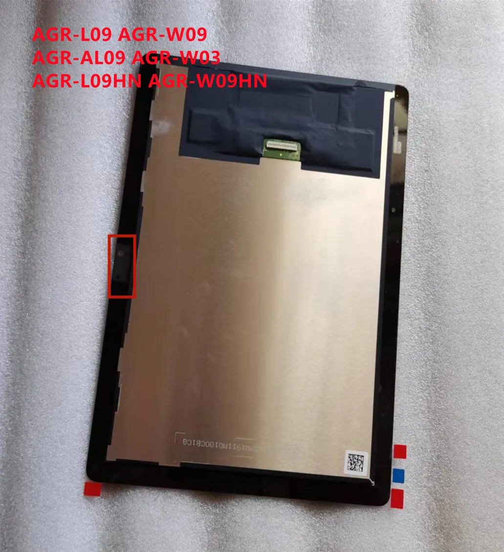 For Huawei MediaPad MatePad T10 AGR-L09 W09 AL09 W03 L09HN W09HN T10s AGS3-L09 W09 AL00 W00E LCD Display Touch Screen Assembly