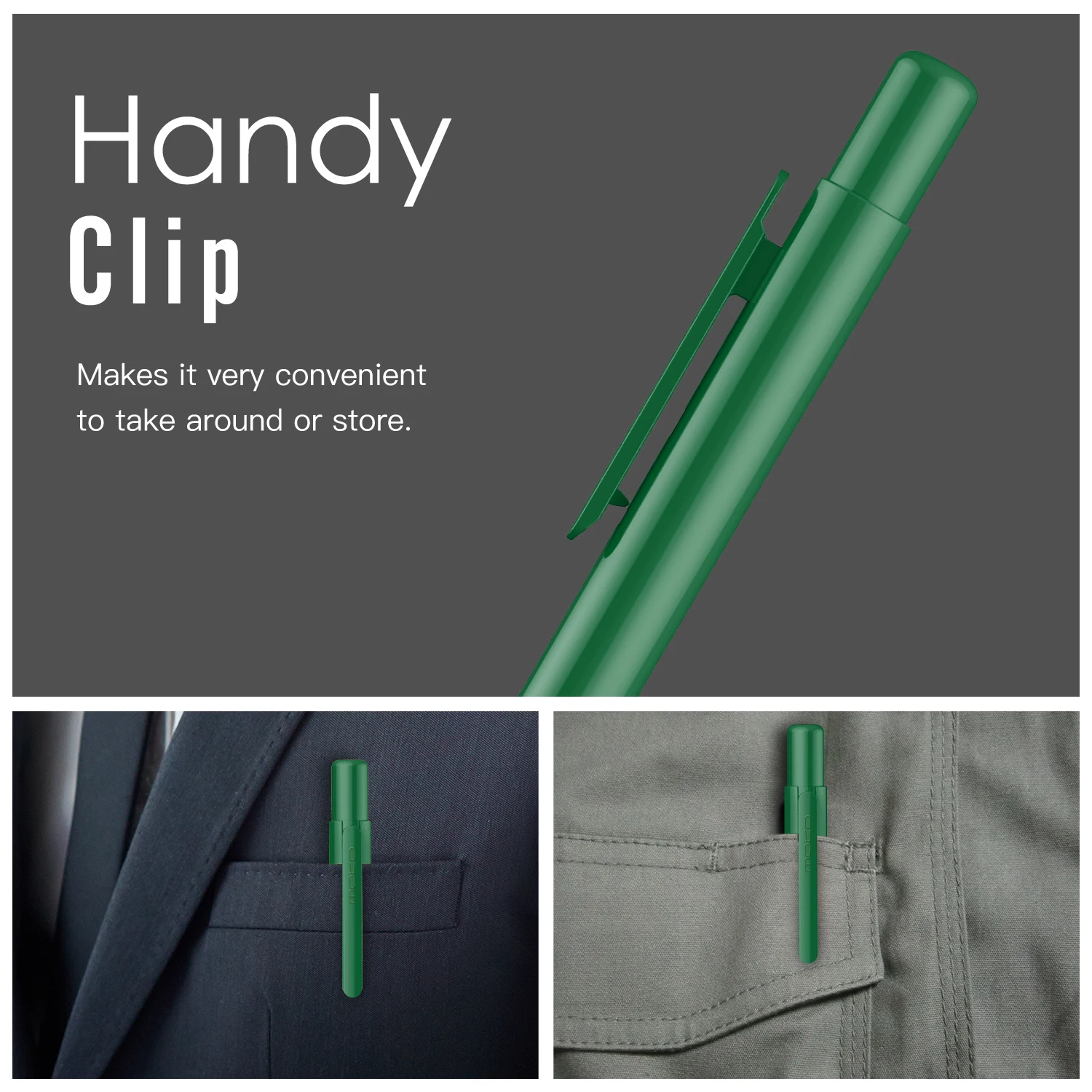 حافظة حامل لجهاز Apple Pencil الجيل الأول قابلة للسحب Apple Pencil 1st حافظة واقية لجهاز iPad Pencil مع مشبك