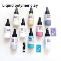 Translucent Liquid Polymer Clay DIY Making Earrings Decorative Materials Children's Homemade Fondant Manual Model Raw Materials