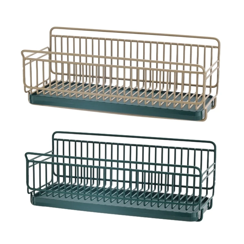 Wall Mounted Shelf Carbon Steel Texture Suitable for Utensils and Supplies