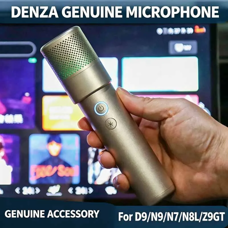 For DENZA D9 N9 N7 N8 Z9GT Original Wireless Handheld Car KTV Karaoke Microphone Dedicated In-Car Singing Mic