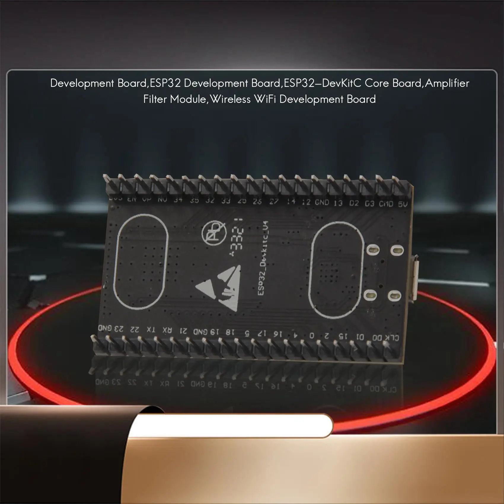 

6 шт. ESP32-Devkitc основная плата ESP32 макетная плата ESP32-WROOM-32U беспроводная Wi-Fi макетная плата для Arduino-N35R
