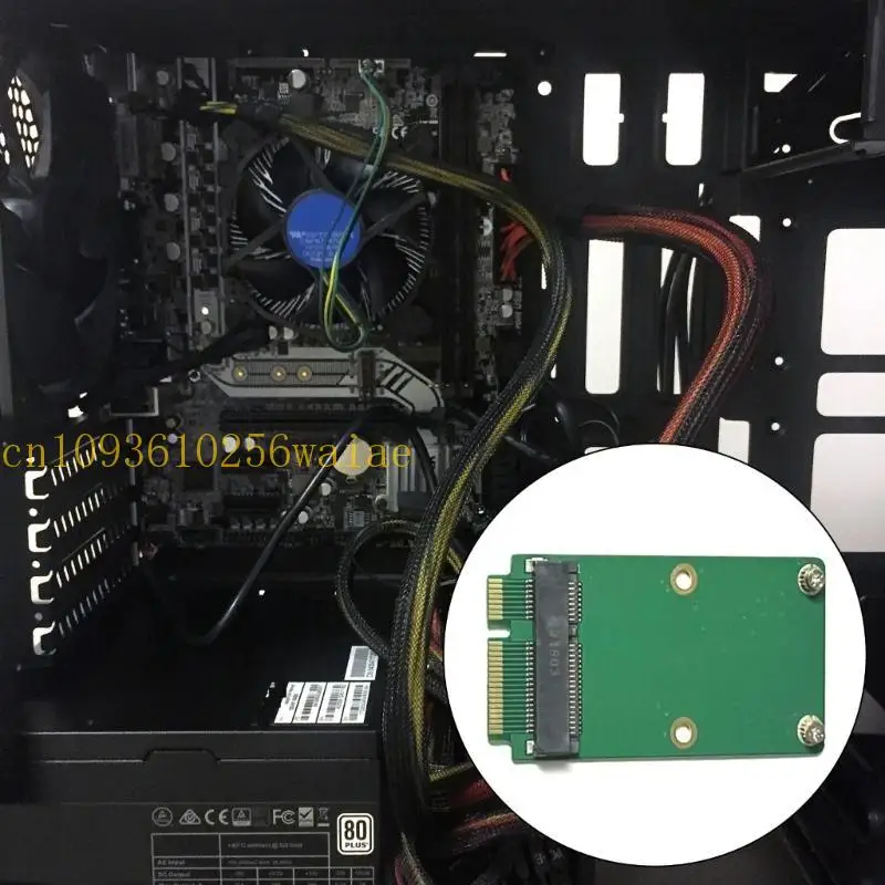 652F جودة محول PCIE Miniture للأجهزة اختبار يحمي أصابع الذهب من التآكل يضمن اختبار المعدات الآمنة