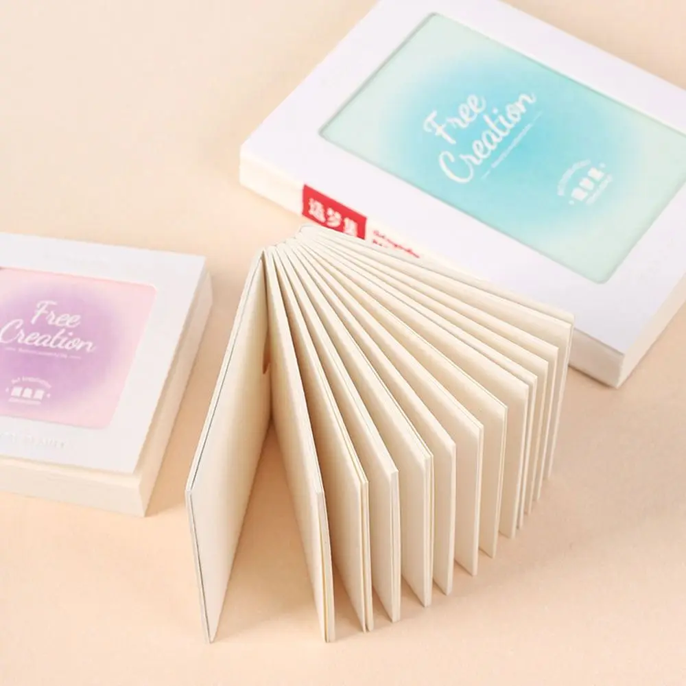 Quaderno da disegno in cartone spesso fai-da-te Ispirazione strappabile Record Sketchbook 48 fogli Libro di pittura Pennarello acrilico