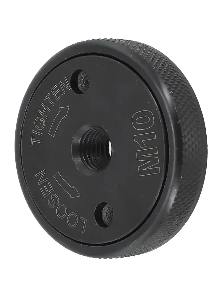 Thread Angle Grinder Pressure Plate, Porca de flange para retificação angular, Quick Release Chuck Tool, M10