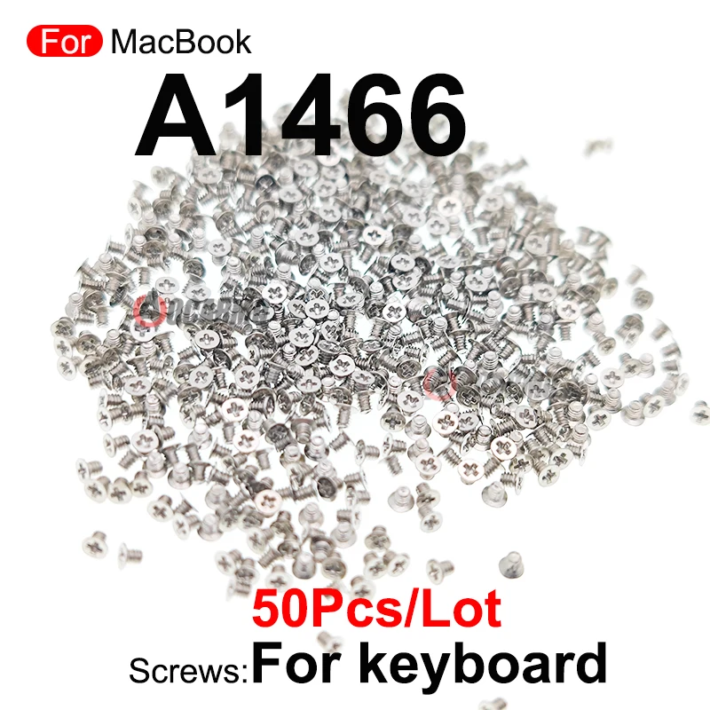 50Pcs สกรูสำหรับ MacBook A1466สกรูคีย์บอร์ดเปลี่ยนชิ้นส่วน