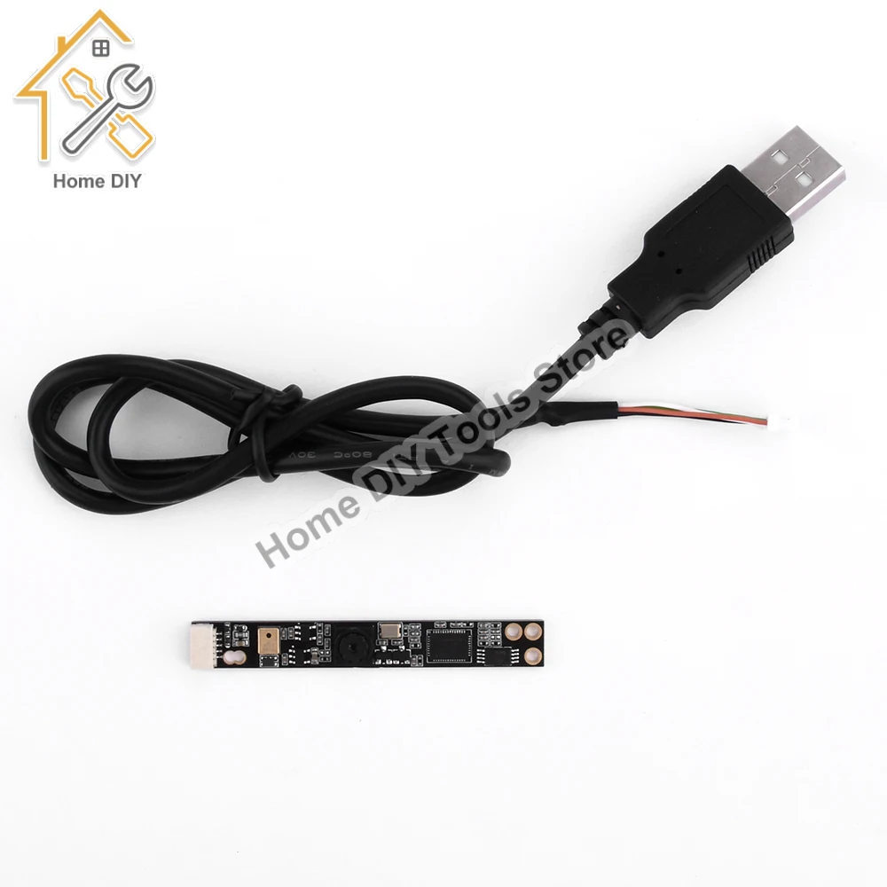 GC02M1 USB-Kamera-Modul 70 Grad Fixed Focus UVC-Plug-and-Play-Webcam für Windows Linux Android Mac mit Mikrofon