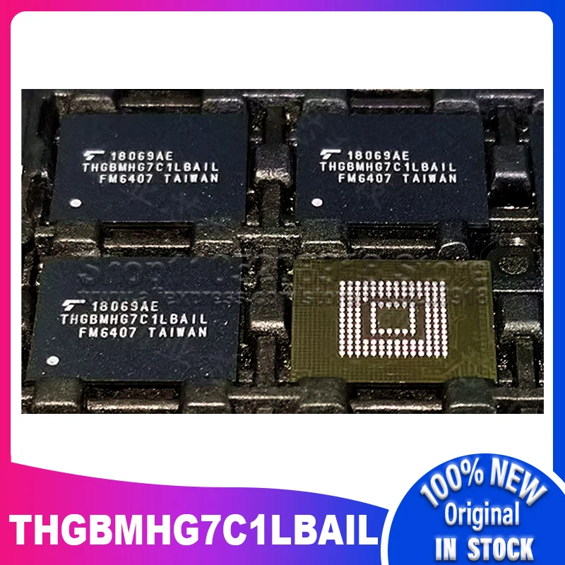 

5PCS/LOT THGBMHG7C1LBAIL THGBMHG7C1LBA1L BGA153 100% New original stock