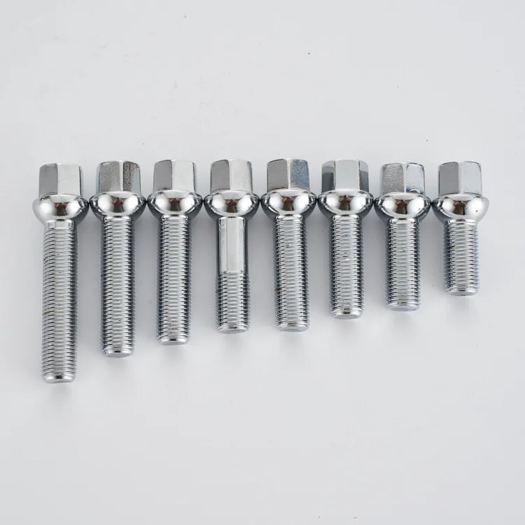 

M12 * 1.5multi-size spherical cone modified hub lengthening bolt screws, auto parts