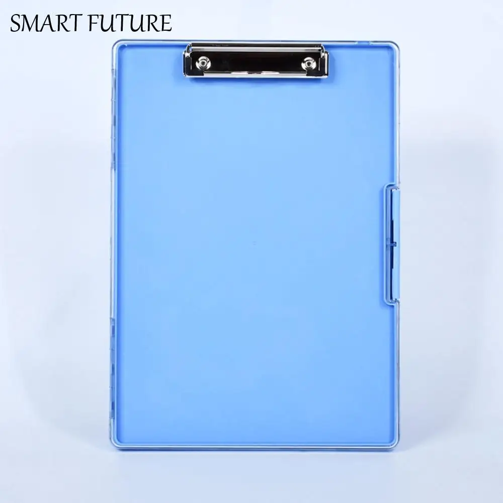 

Side Opening Storage Clipboard Double-layer Foldable Writing Board 34x24cm High Capacity Clipboard Organizer Educational