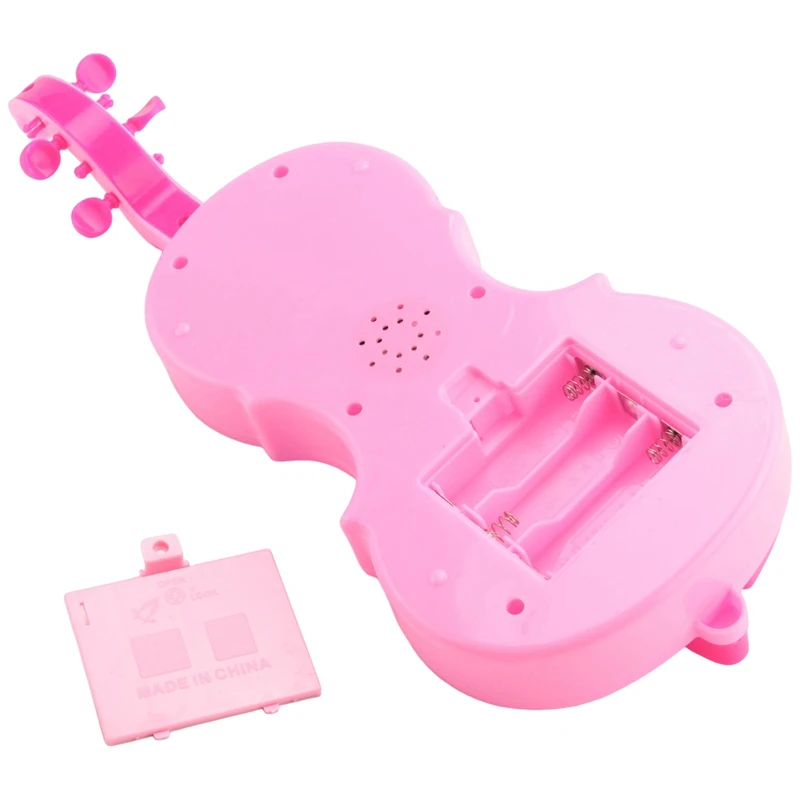 Simulação Violino Toy para Crianças, Instrumentos Musicais, Brinquedo Educativo, Presentes de Natal para Crianças, Menina