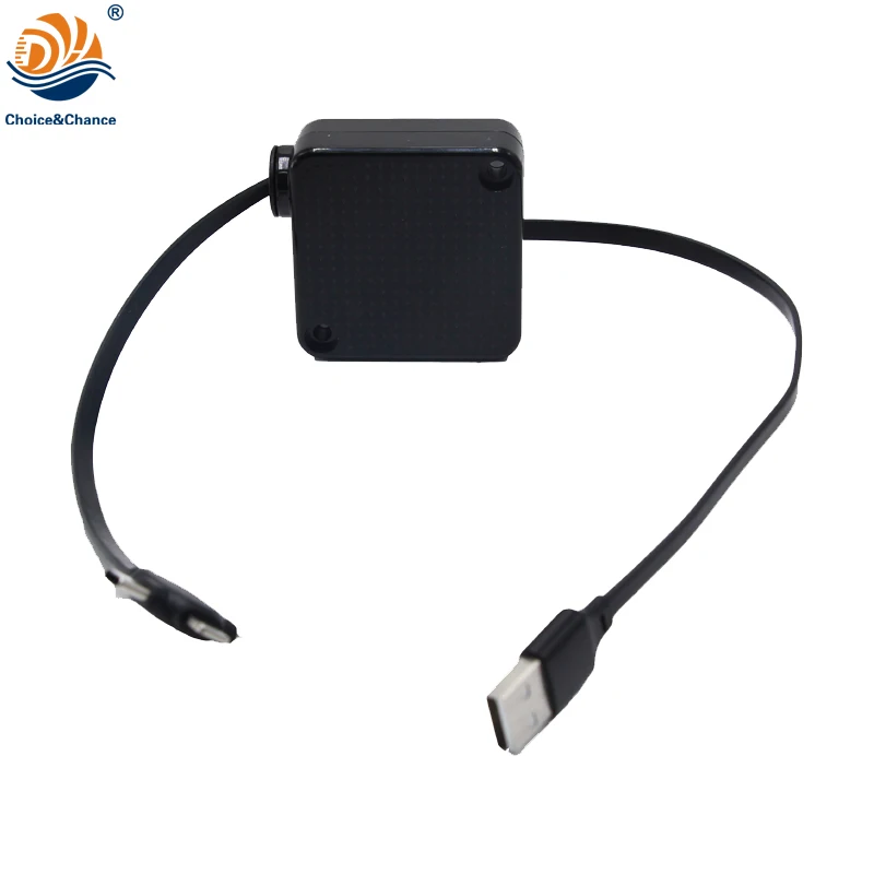 High Quality USB Type C Charger Cable High-speed Charging Data Transfer Cables DYH-1706 Retractable cable cord