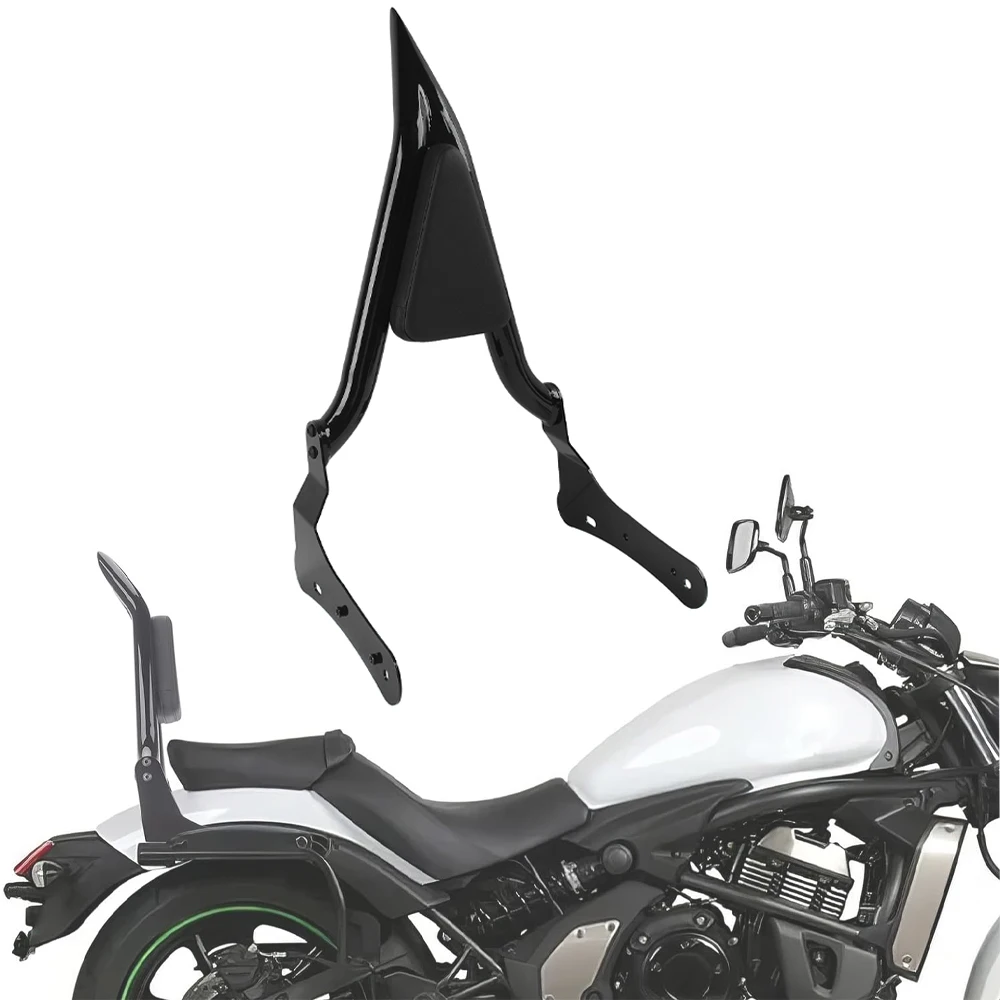 

Motorcycle Rear Backrest Sissy Bar Detachable Passenger Backrest For Kawasaki Vulcan S650 VN650 EN650 2015-2025