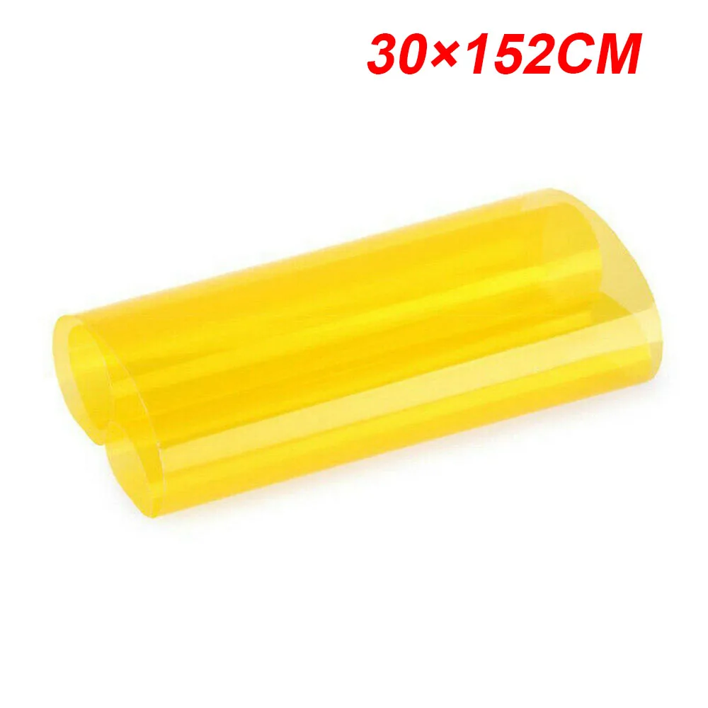 Wrap Headlight tint film Vinyl Yellow 1pc Auto Car Cover Equipment Film Protector Sticker Taillight Accessories