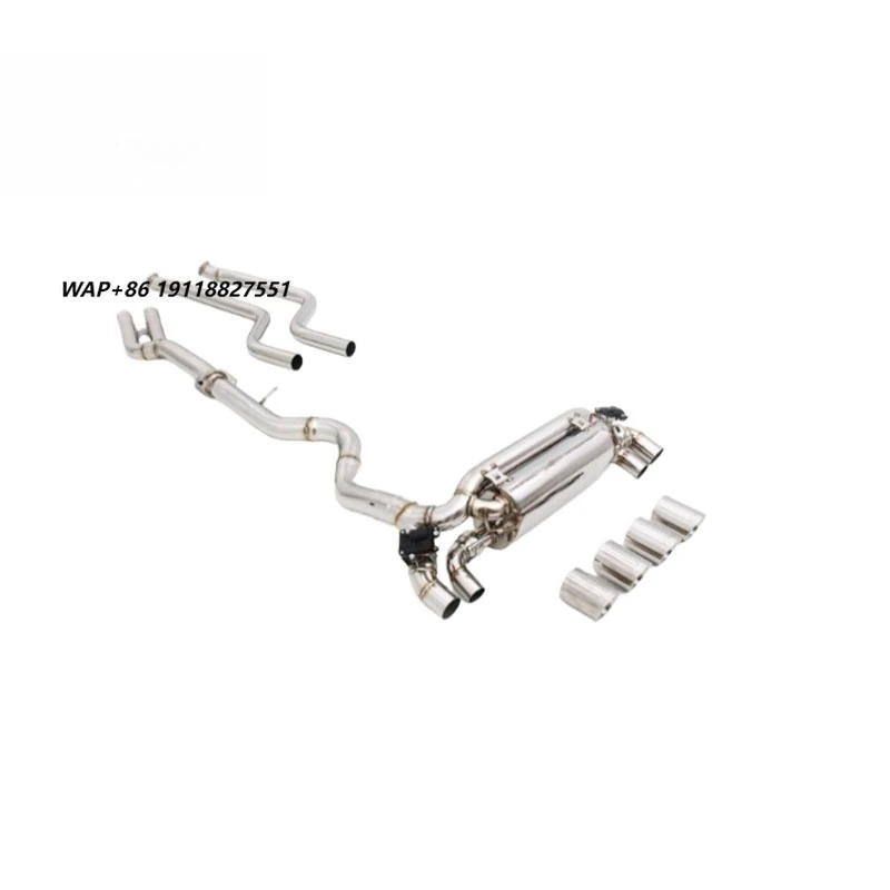 

Titanium Alloy Stainless Steel Catback Exhaust Pipe with Valve for 1M M340i M440i M3 M4 M135i M240i Sport Car Performance