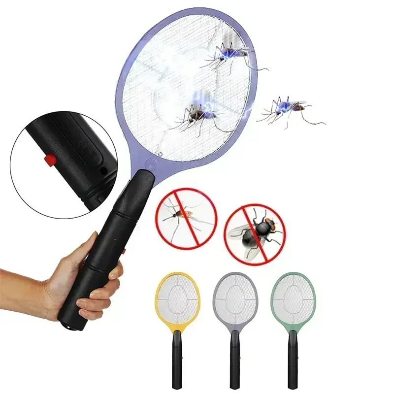 Fly Killer Insect Fly Swatter Handheld Anti Mosquito Repellent Bedroom Insects Racket for Electric Mosquitoes Portable Killler