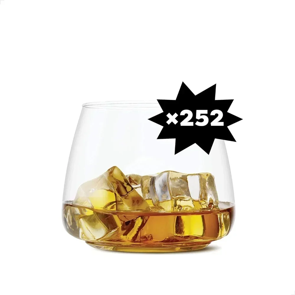 

Recyclable Goblet Glass Cup Unbreakable & Crystal Clear Plastic Whiskey Glasses Glass Cups Set Premium Quality Beer Mug Luxury