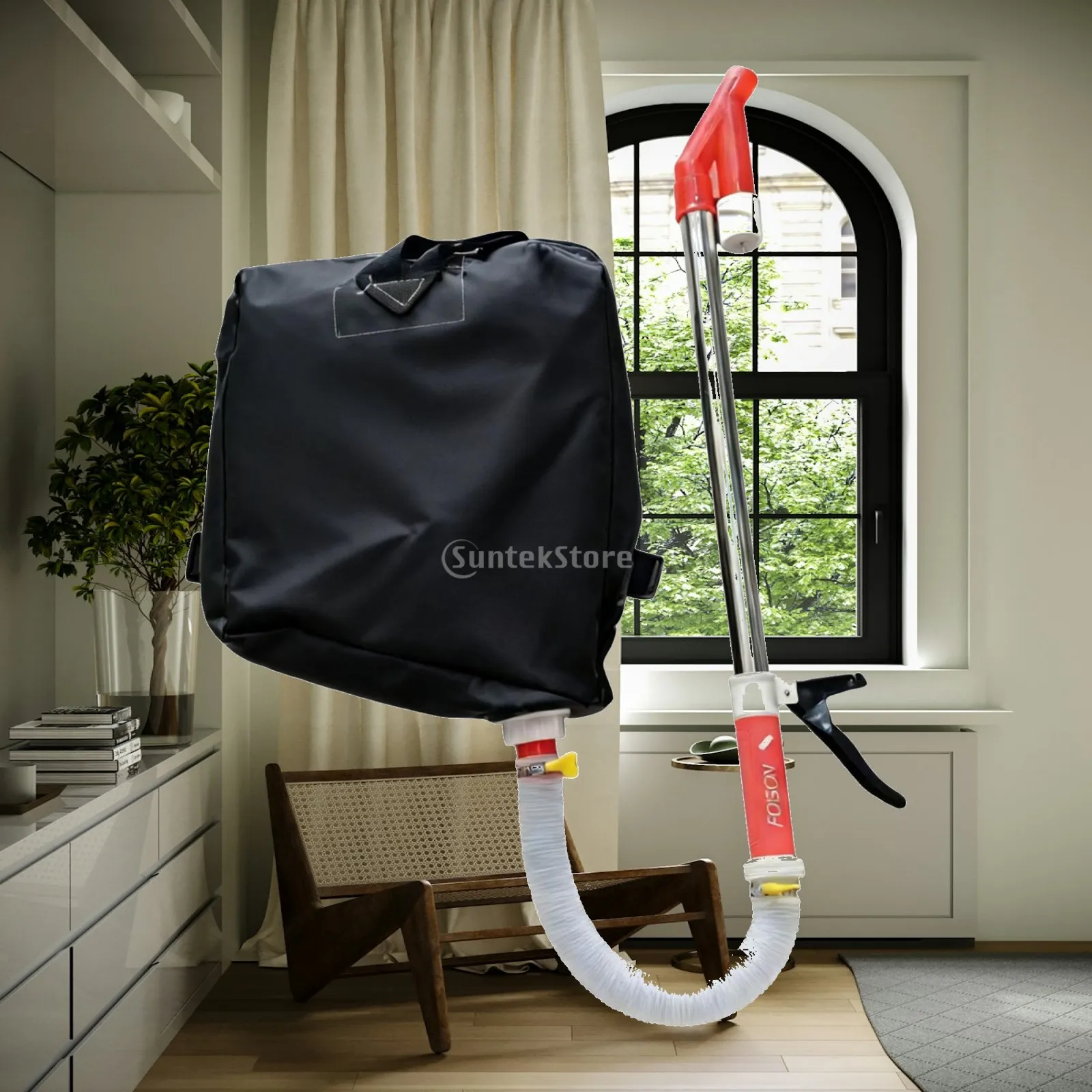 Outdoor Manual Fertilizer Applicator Backpack Gardening Equipment Adjustable Strap Spreader for Farm Corn and Vegetables