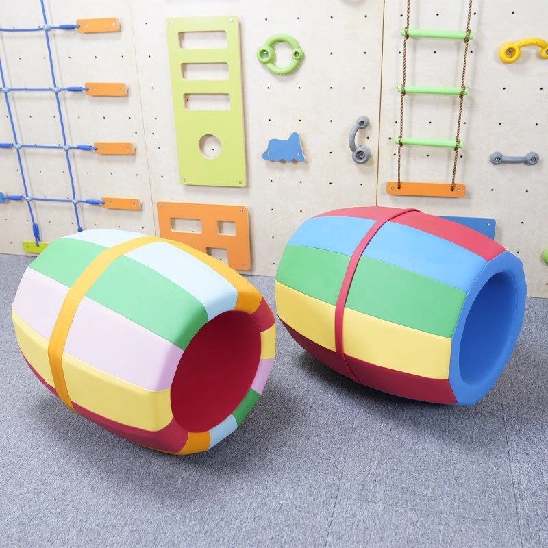 

Children's Physical Fitness Indoor Soft Play Crawling and Sliding Toy Set – Sensory Integration Training Toy