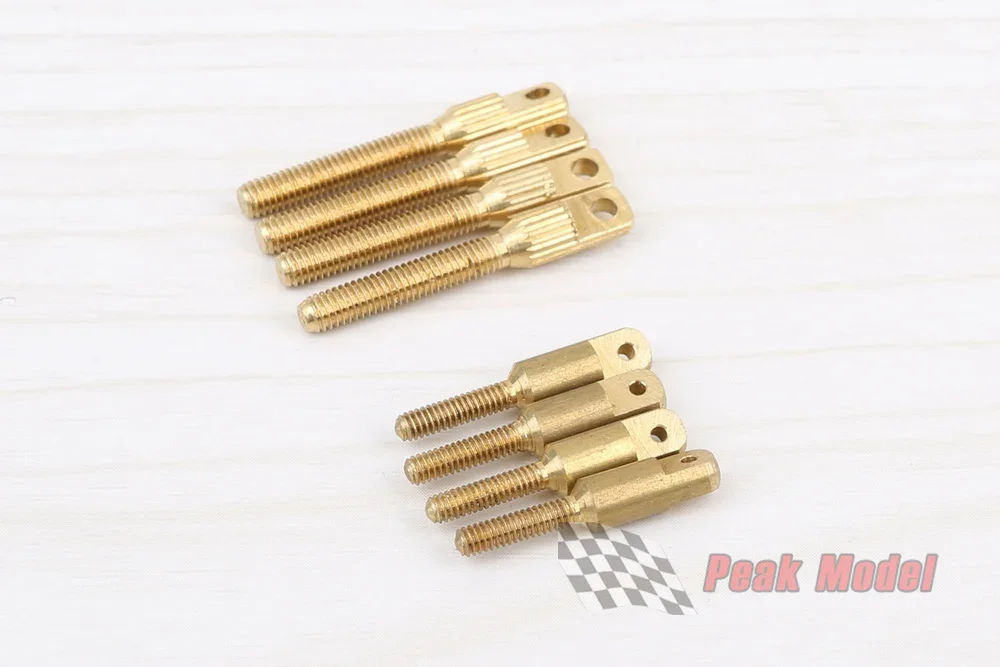 High-quality Brass M2 / M3 Wire Connector For Operating Wire/ Chuck/ Ball Joints/  For Aileron Tail Wing Connector