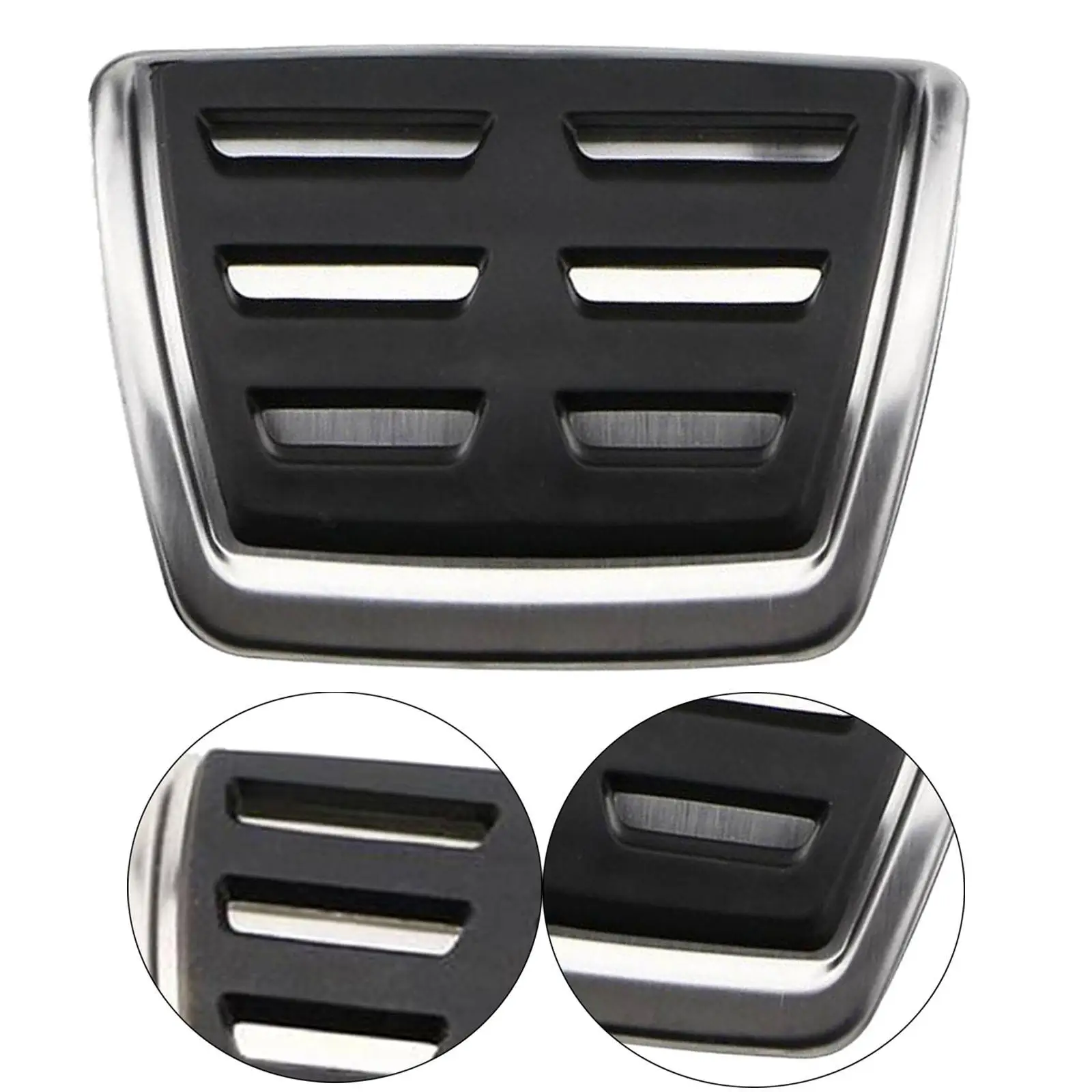 

Brake Acceleration Pedal Car Pedal Component Vehicle Protective Sleeve Nonslip Easy Installation Rubber Pad for VW Tiguan 2 Ab