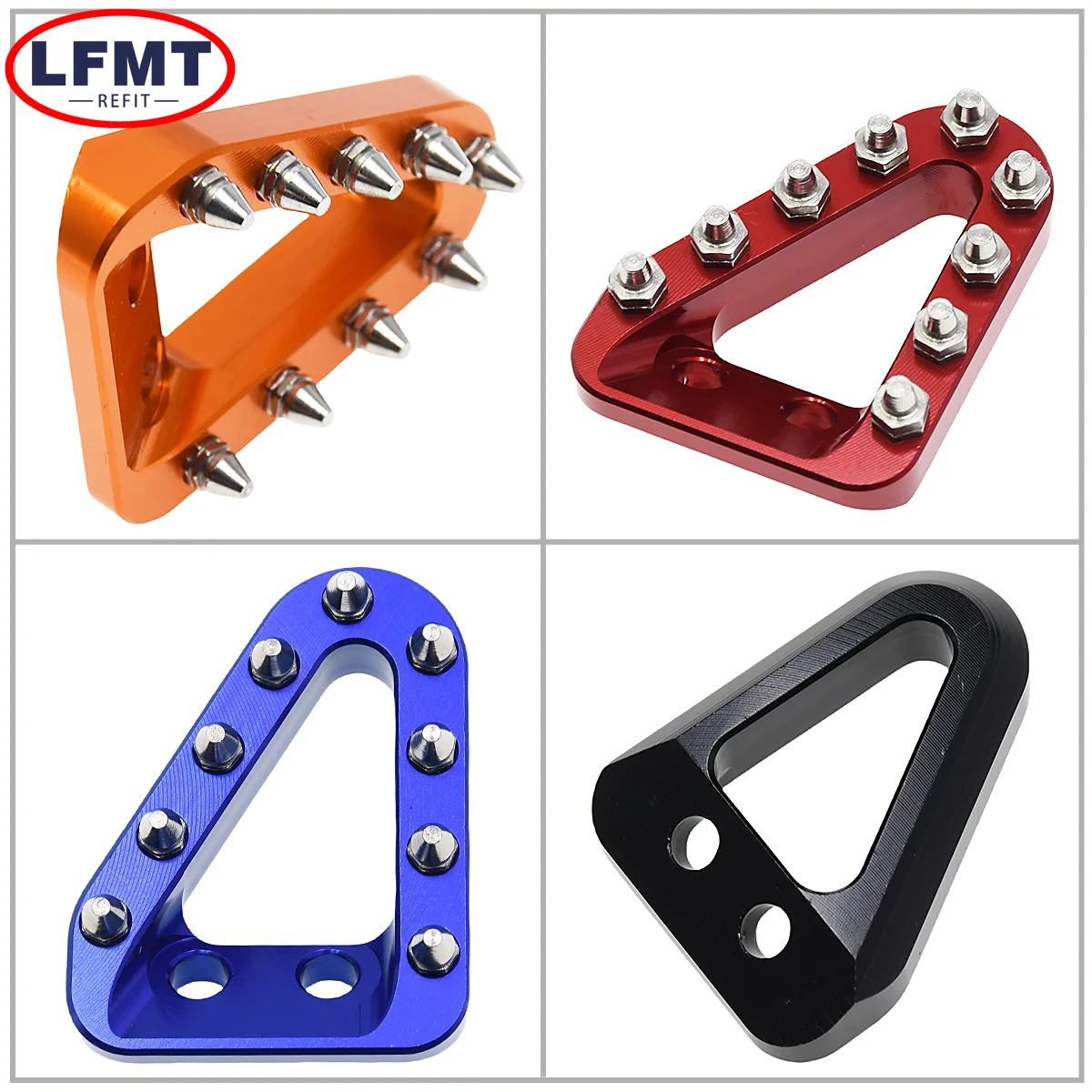 Motorcycle Rear Brake Pedal Lever Step Plate Tip For KTM XC EXC XC-F EXC-F SX SX-F XCW XCFW TPI 125  150 200 250 300 350 450 500
