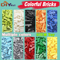 125g/250g DIY Building Blocks Bulk Set City Classic Bricks Colorful Assembly Creative Toy Educational Interactive Toy for Kids
