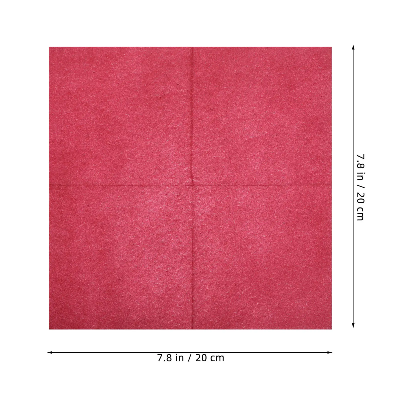 50pcs Thick Cloth-Textured Disposable Napkins – Natural Wood Pulp, Premium Absorbent, Elegant for Wedding Party Banquet