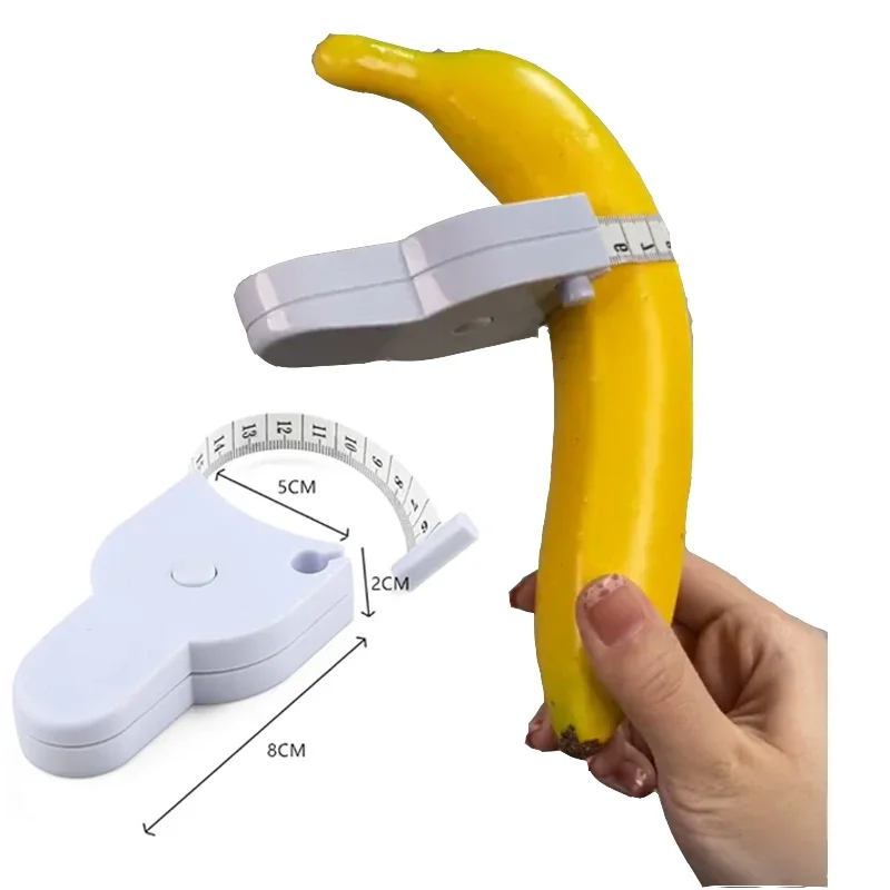 150cm Body Measurement Tape Measure with Automatic Retraction Ruler Tool for Fitness And Bodybuilding Centimeter Tape