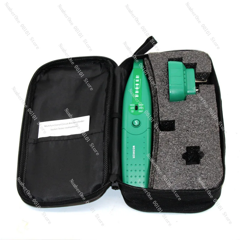 MS5902R Multifunction Wall Detector for MASTECH, 220V Hidden Wire Breakpoint Finder Circuit Breaker & Socket Tester