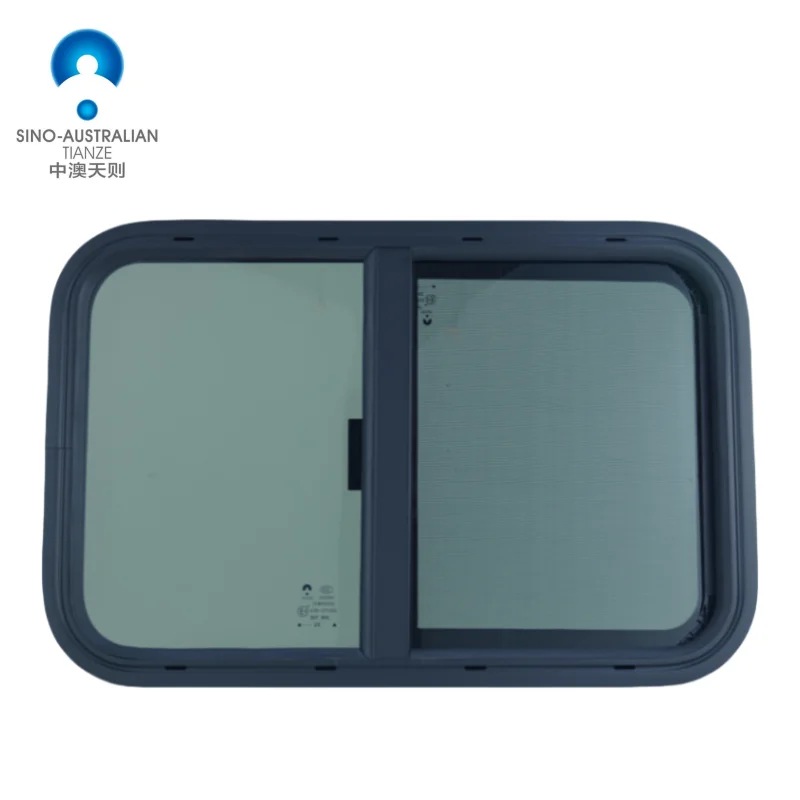RV Sliding Window, Aluminum Alloy 648x419mm, DOT Certified Camper Side Window, Custom Made fit for RV Caravans Campers